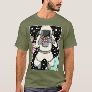 Photographer Astronaut T-Shirt