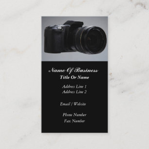 Photographer Business Card