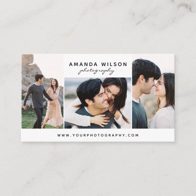 Photographer Business Card (Front)