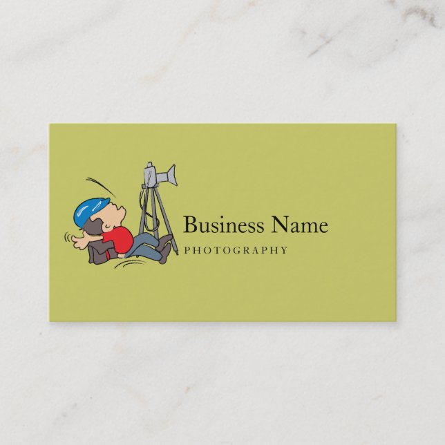 Photographer Business Card (Front)