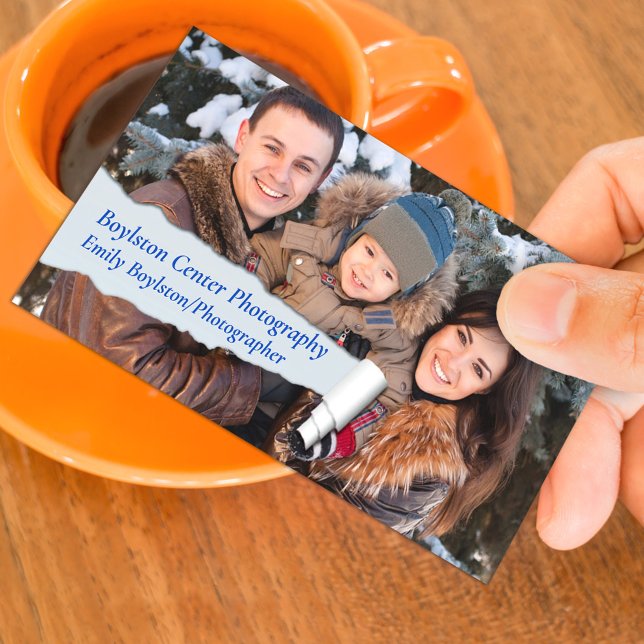 Photographer Business Card (Creator Uploaded)