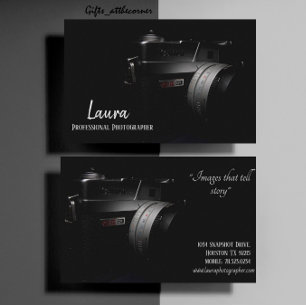 Photographer Business Card