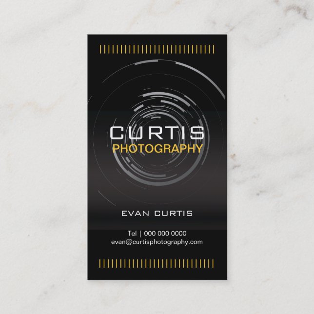Photographer Business Card (Front)