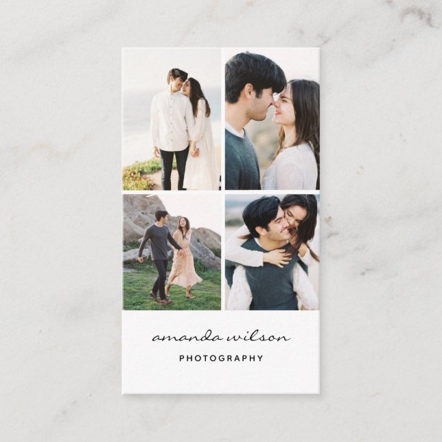 Photographer Business Card (Front)