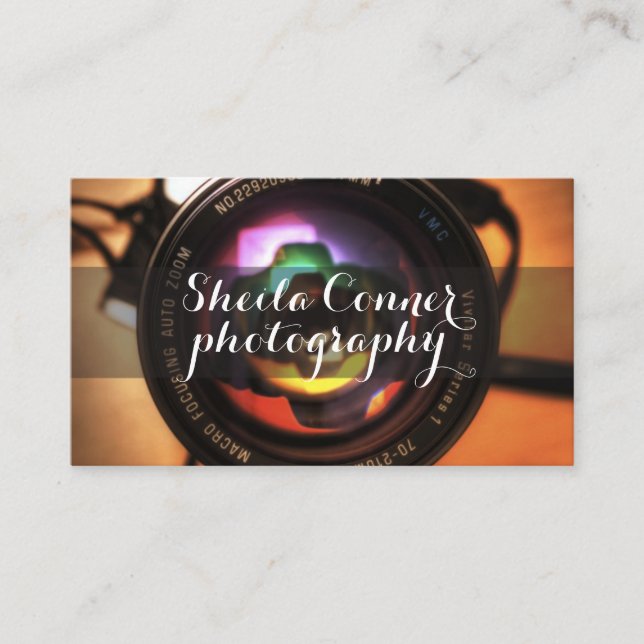 Photographer Business Card (Front)