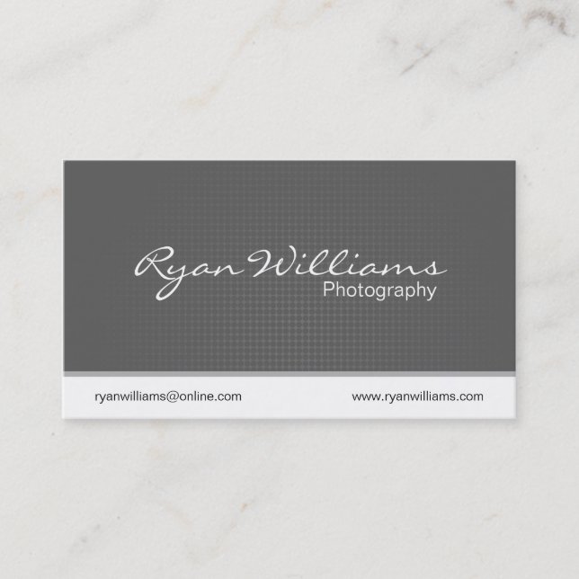 Photographer - Business Cards (Front)
