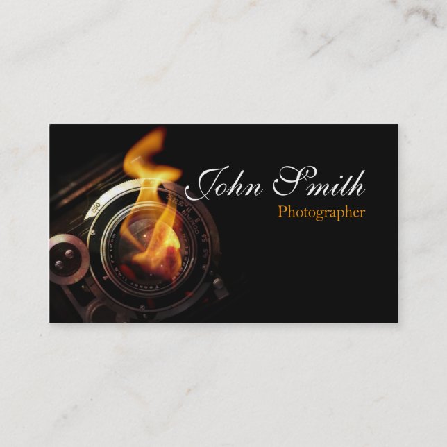Photographer Business Cards (Front)