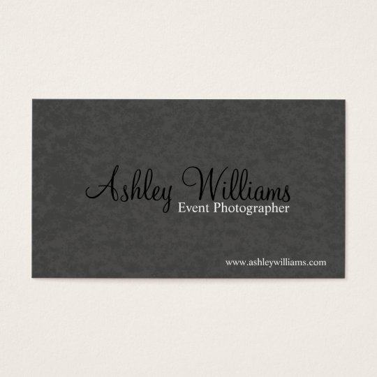 Photographer - Business Cards