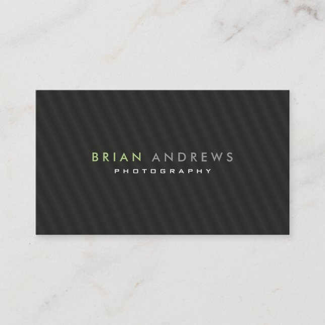 Photographer - Business Cards (Front)