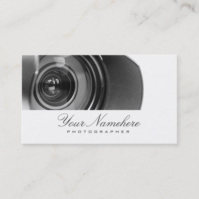 Photographer Business Cards (Front)