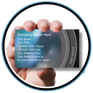 Photographer Business Cards