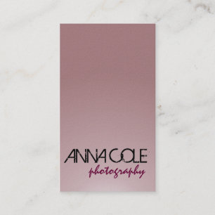 Photographer - Business Cards