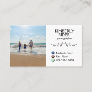 Photographer Business Cards