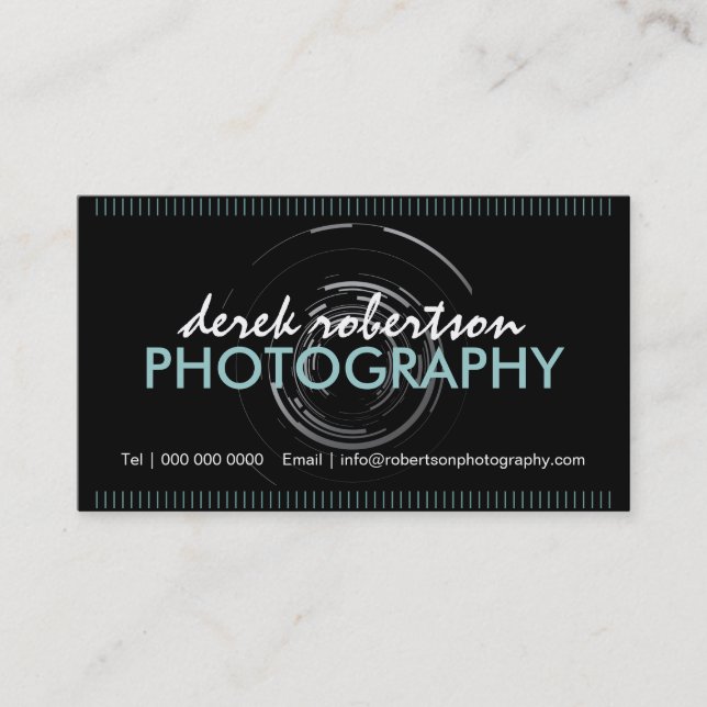 Photographer Business Cards (Front)