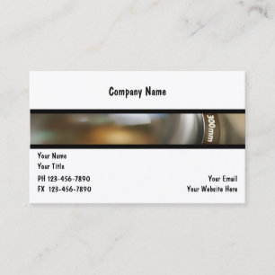 Photographer Business Cards