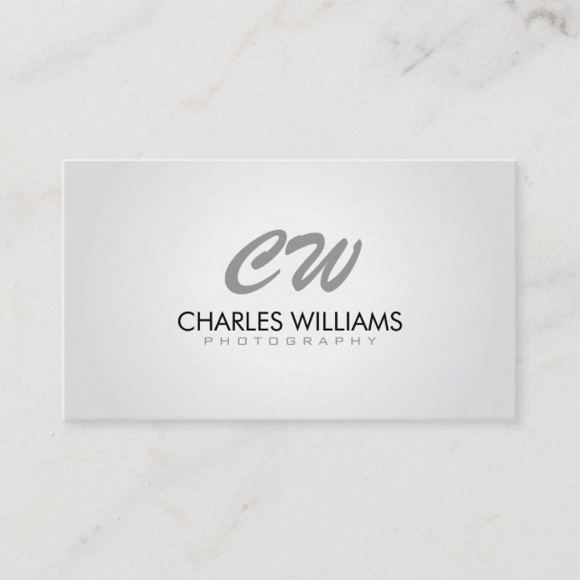 Photographer - Business Cards (Front)