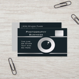 Photographer Camera Business Card