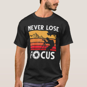 Photographer Camera Lover Cool Photography T-Shirt
