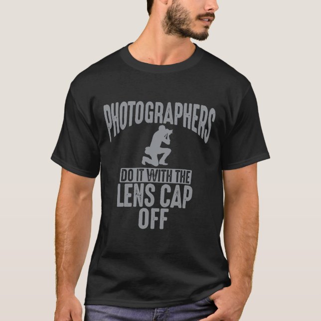 Photographer Camera Pictures Lovers Funny Photogra T-Shirt (Front)