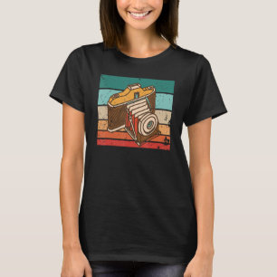 Photographer Camera Vintage Photography Art Men T-Shirt