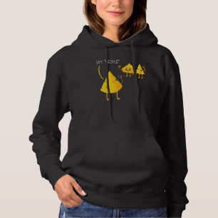 Photographer Cheesy Mozzarella Cheddar Camera Hoodie