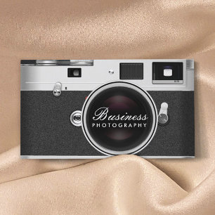 Photographer Classic Camera Photography Business Card