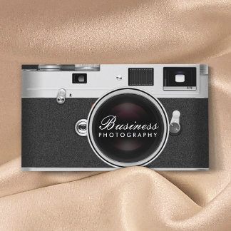 Photographer Classic Camera Photography Business Card