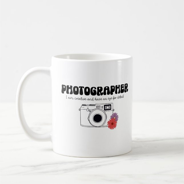 Photographer  coffee mug (Left)