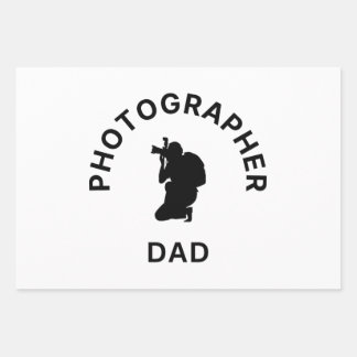 Photographer Dad  Wrapping Paper Sheet