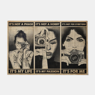 Photographer Doormat, Vintage Vibes Mat