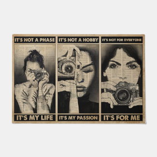 Photographer Doormat, Vintage Vibes Mat