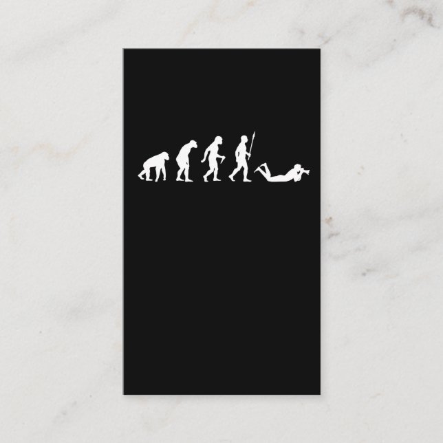 Photographer Evolution Camera Photography Photogra Business Card (Front)
