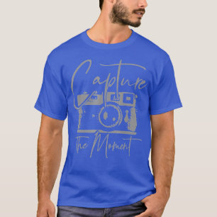 Photographer Gift Capture The Moment Vintage Camer T-Shirt