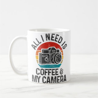 Photographer Gift Coffee  Camera Funny Vintage Pho Coffee Mug