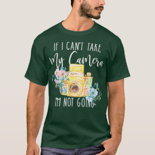 Photographer Gift Cute Shirt for Women Camera