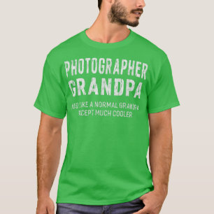 Photographer Grandpa Gifts For Grandpa Men T-Shirt