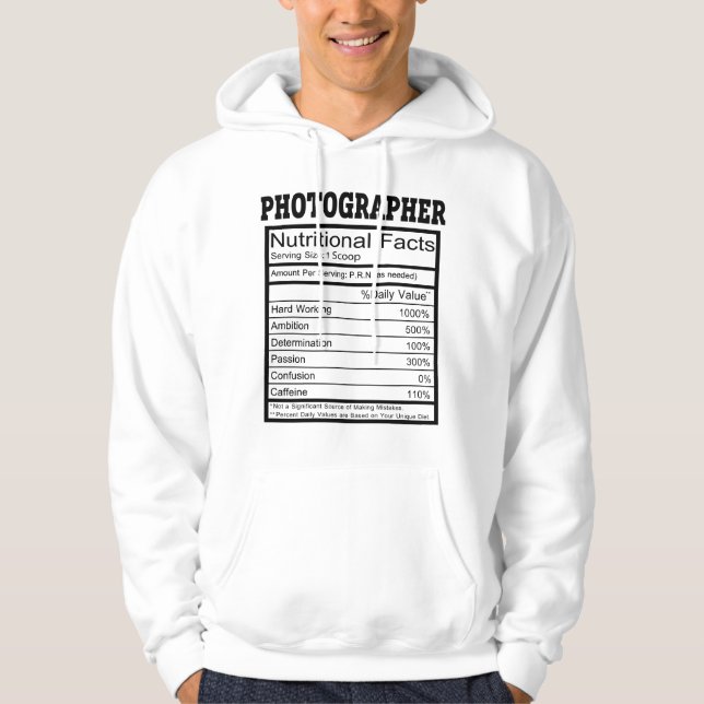 Photographer Hoodie (Front)