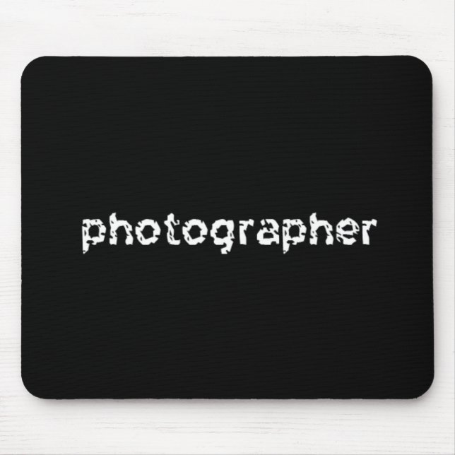 Photographer Mouse Mat (Front)
