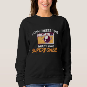 Photographer Photo Hobby Camera Lens Photography Sweatshirt