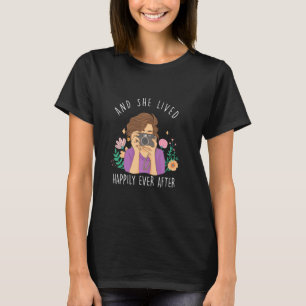 Photographer Photography Camera Lens Photo Shootin T-Shirt