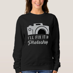 Photographer Photography Lens Camera Funny Gift Sweatshirt