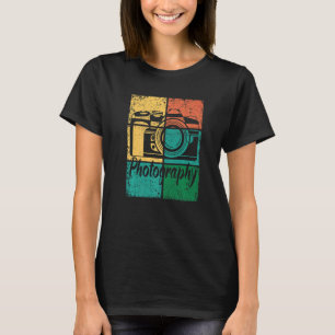 Photographer Photography SLR Camera   T-Shirt