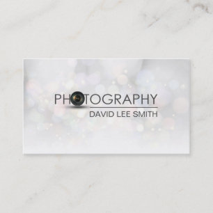 Photographer photography studio Business card
