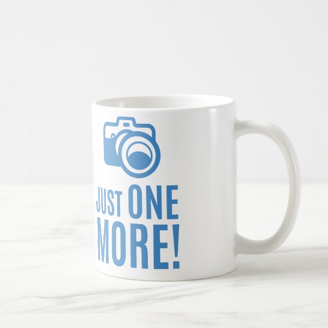 Photographer phrase just one more professional coffee mug (Right)