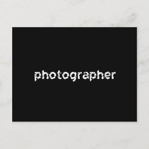 Photographer Postcard