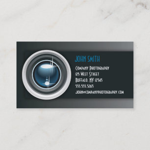 Photographer Professional Business Card