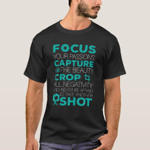 Photographer Rendering Filming T-Shirt