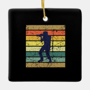 Photographer Retro Vintage Photography Ceramic Ornament