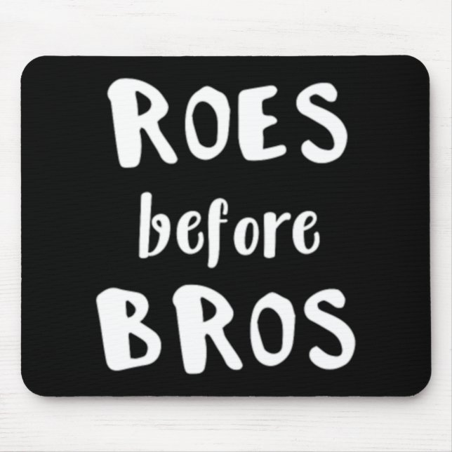 Photographer Roes Before Bros Photography Gift  Mouse Mat (Front)