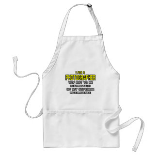 Photographer...Superior Intelligence Standard Apron